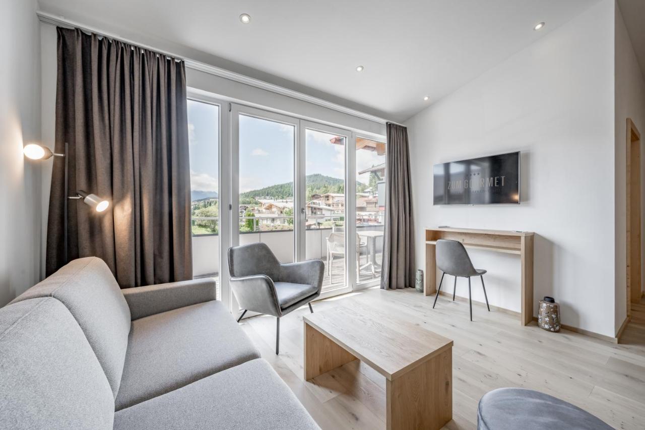 Hotel Zum Gourmet Зеефельд в Тироле Экстерьер фото